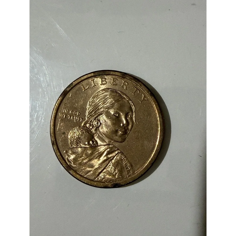 2011 P Sacagawea Native American Dollar Coin Wampanoag Treaty 1621‎ $1 Golden